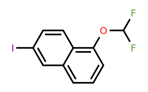 1261488-58-7 | 1-(Difluoromethoxy)-6-iodonaphthalene