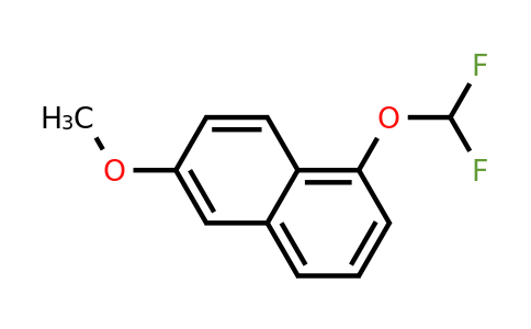 1261488-67-8 | 1-(Difluoromethoxy)-6-methoxynaphthalene