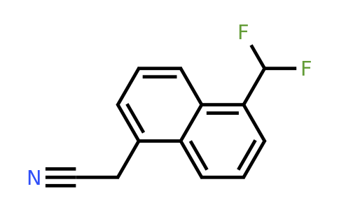 1261488-94-1 | 1-(Difluoromethyl)naphthalene-5-acetonitrile