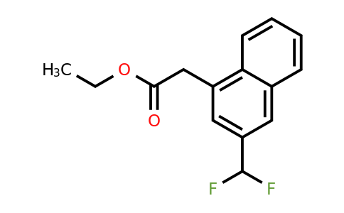1261488-95-2 | Ethyl 2-(difluoromethyl)naphthalene-4-acetate