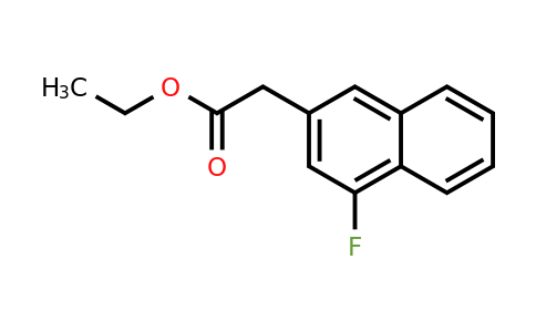 1261489-01-3 | Ethyl 4-fluoronaphthalene-2-acetate