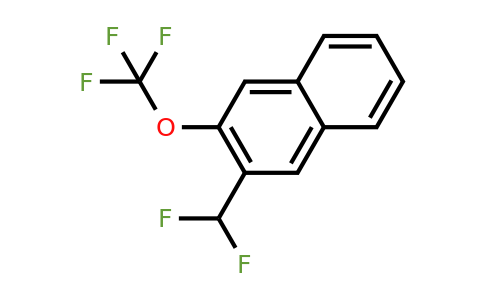 1261489-08-0 | 2-(Difluoromethyl)-3-(trifluoromethoxy)naphthalene