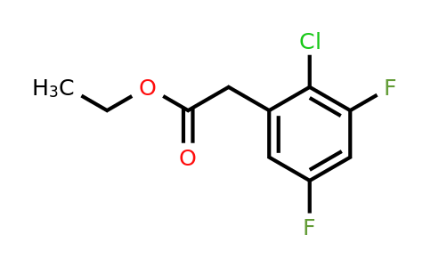 1261489-23-9 | Ethyl 2-chloro-3,5-difluorophenylacetate