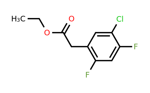 1261489-29-5 | Ethyl 5-chloro-2,4-difluorophenylacetate
