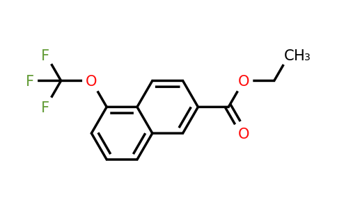 1261489-43-3 | Ethyl 1-(trifluoromethoxy)naphthalene-6-carboxylate
