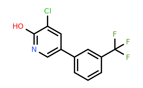 1261489-65-9 | 3-Chloro-2-hydroxy-5-(3-(trifluoromethyl)phenyl)pyridine