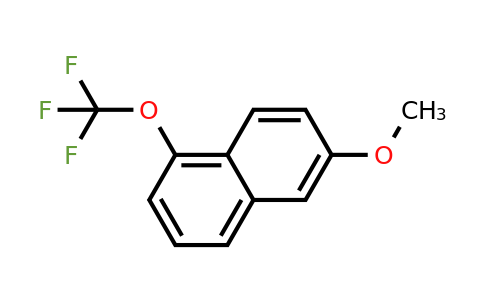1261490-56-5 | 6-Methoxy-1-(trifluoromethoxy)naphthalene
