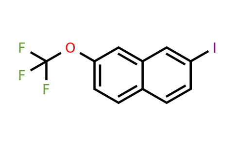 1261490-60-1 | 7-Iodo-2-(trifluoromethoxy)naphthalene
