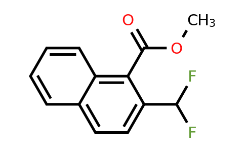 1261491-69-3 | Methyl 2-(difluoromethyl)naphthalene-1-carboxylate