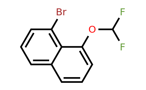 1261491-76-2 | 8-Bromo-1-(difluoromethoxy)naphthalene
