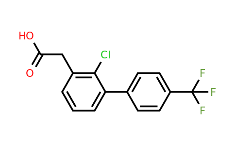 1261492-26-5 | 2-Chloro-4'-(trifluoromethyl)biphenyl-3-acetic acid