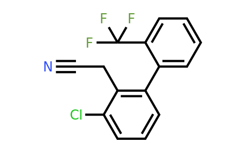 1261492-49-2 | 3-Chloro-2'-(trifluoromethyl)biphenyl-2-acetonitrile