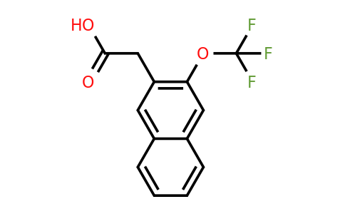 1261492-51-6 | 2-(Trifluoromethoxy)naphthalene-3-acetic acid