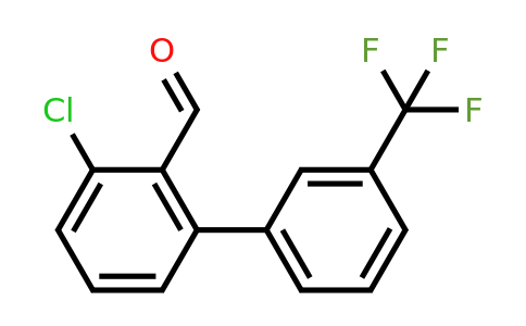 3-Chloro-3'-(trifluoromethyl)biphenyl-2-carbaldehyde