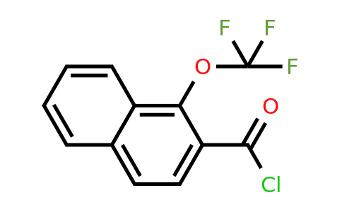 1261492-75-4 | 1-(Trifluoromethoxy)naphthalene-2-carbonyl chloride