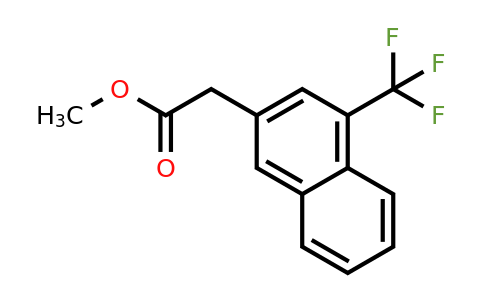 1261492-93-6 | Methyl 1-(trifluoromethyl)naphthalene-3-acetate