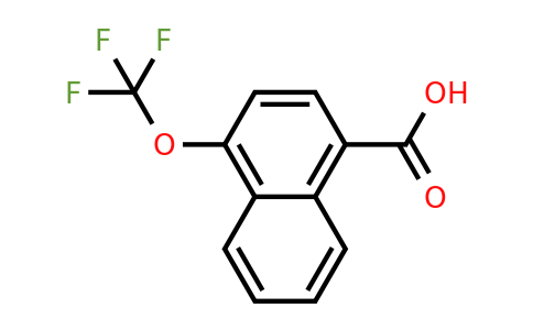 1261492-95-8 | 1-(Trifluoromethoxy)naphthalene-4-carboxylic acid