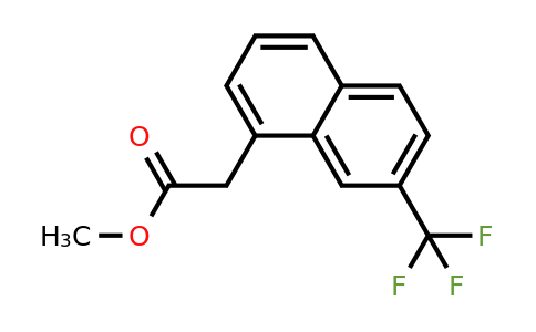 1261493-00-8 | Methyl 2-(trifluoromethyl)naphthalene-8-acetate