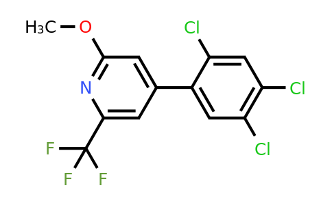 1261493-03-1 | 2-Methoxy-4-(2,4,5-trichlorophenyl)-6-(trifluoromethyl)pyridine
