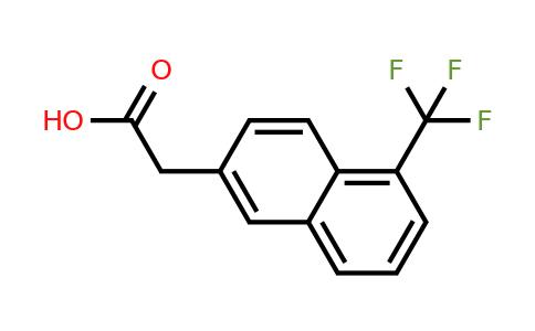 1261493-07-5 | 1-(Trifluoromethyl)naphthalene-6-acetic acid