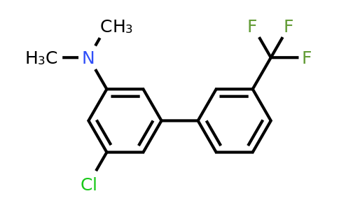 1261493-52-0 | (5-Chloro-3'-(trifluoromethyl)biphenyl-3-yl)-dimethyl-amine