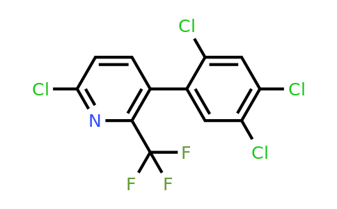 1261493-53-1 | 6-Chloro-3-(2,4,5-trichlorophenyl)-2-(trifluoromethyl)pyridine