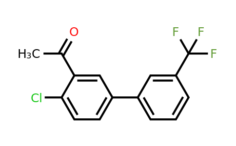 1261493-61-1 | 1-(4-Chloro-3'-(trifluoromethyl)biphenyl-3-yl)-ethanone