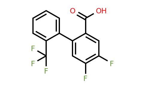 1261494-41-0 | 4,5-Difluoro-2'-(trifluoromethyl)biphenyl-2-carboxylic acid