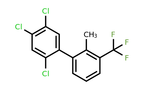 1261495-17-3 | 2'-Methyl-2,4,5-trichloro-3'-(trifluoromethyl)biphenyl