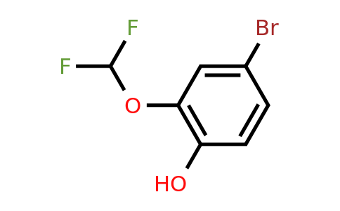 1261495-47-9 | 4-Bromo-2-(difluoromethoxy)phenol
