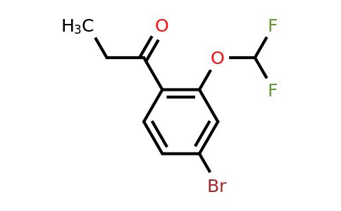 1261495-58-2 | 4'-Bromo-2'-(difluoromethoxy)propiophenone