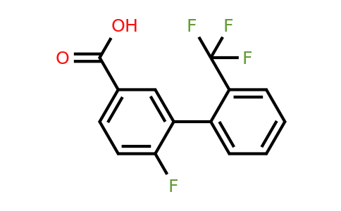 1261495-77-5 | 4-Fluoro-3-(2-trifluoromethylphenyl)benzoic acid