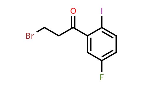 1261497-00-0 | 3-Bromo-5'-fluoro-2'-iodopropiophenone