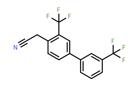 1261497-20-4 | 3,3'-Bis(trifluoromethyl)biphenyl-4-acetonitrile