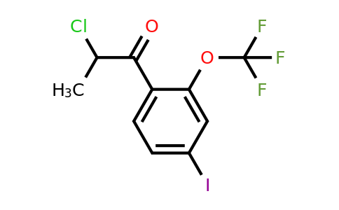 1261497-85-1 | 2-Chloro-4'-iodo-2'-(trifluoromethoxy)propiophenone