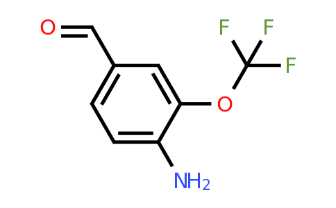 1261498-44-5 | 4-Amino-3-(trifluoromethoxy)benzaldehyde