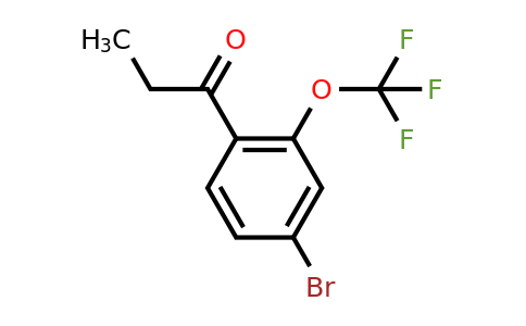 1261499-13-1 | 4'-Bromo-2'-(trifluoromethoxy)propiophenone