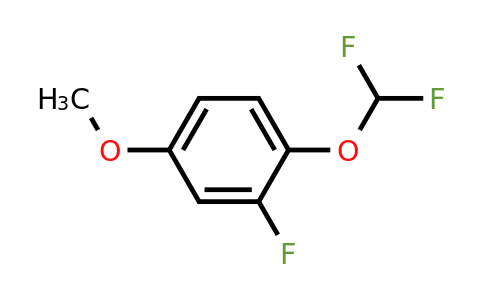 1261499-36-8 | 4-(Difluoromethoxy)-3-fluoroanisole