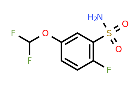 1261499-46-0 | 5-(Difluoromethoxy)-2-fluorobenzenesulfonamide