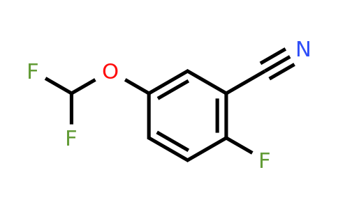 1261499-62-0 | 5-(Difluoromethoxy)-2-fluorobenzonitrile