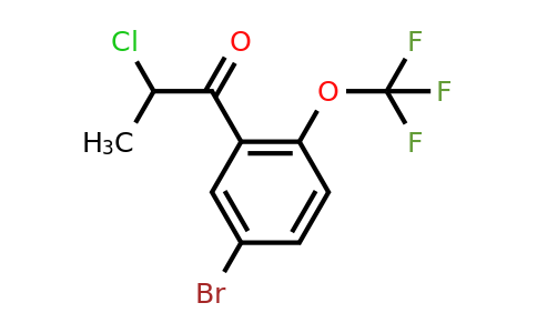 1261499-79-9 | 5'-Bromo-2-chloro-2'-(trifluoromethoxy)propiophenone