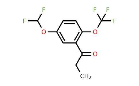 1261499-94-8 | 5'-(Difluoromethoxy)-2'-(trifluoromethoxy)propiophenone