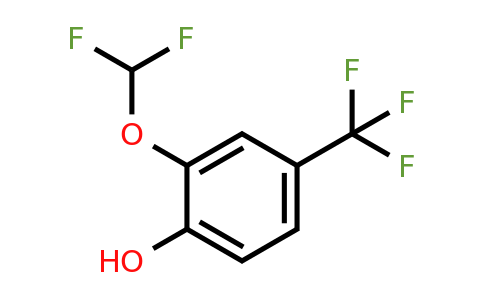 1261499-96-0 | 2-(Difluoromethoxy)-4-(trifluoromethyl)phenol