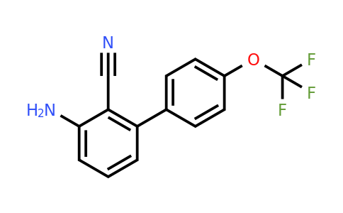 1261501-33-0 | 3-Amino-2-cyano-4'-(trifluoromethoxy)biphenyl