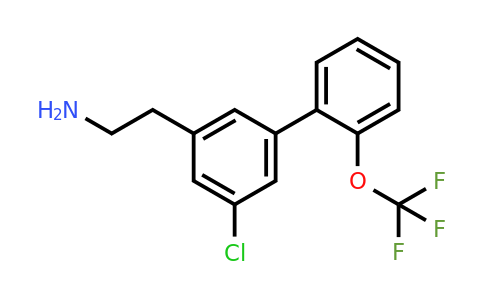 1261501-38-5 | 5-Chloro-2'-(trifluoromethoxy)biphenyl-3-ethylamine
