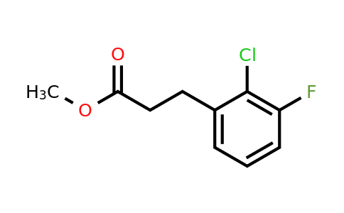 1261501-92-1 | Methyl 3-(2'-chloro-3'-fluorophenyl)propionate