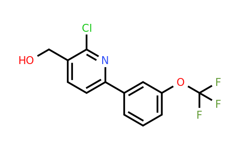 1261502-45-7 | 2-Chloro-6-(3-(trifluoromethoxy)phenyl)pyridine-3-methanol