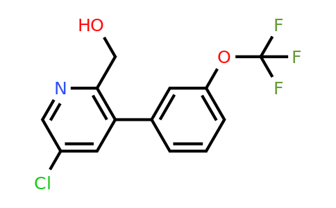 1261502-48-0 | 5-Chloro-3-(3-(trifluoromethoxy)phenyl)pyridine-2-methanol