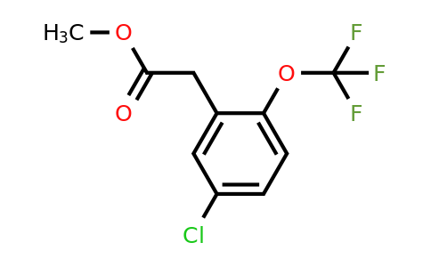 1261502-57-1 | Methyl 5-chloro-2-(trifluoromethoxy)phenylacetate