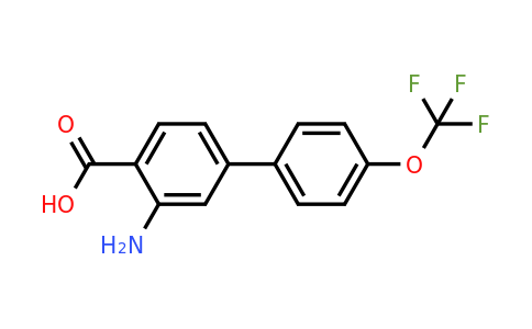 1261502-72-0 | 3-Amino-4'-(trifluoromethoxy)biphenyl-4-carboxylic acid